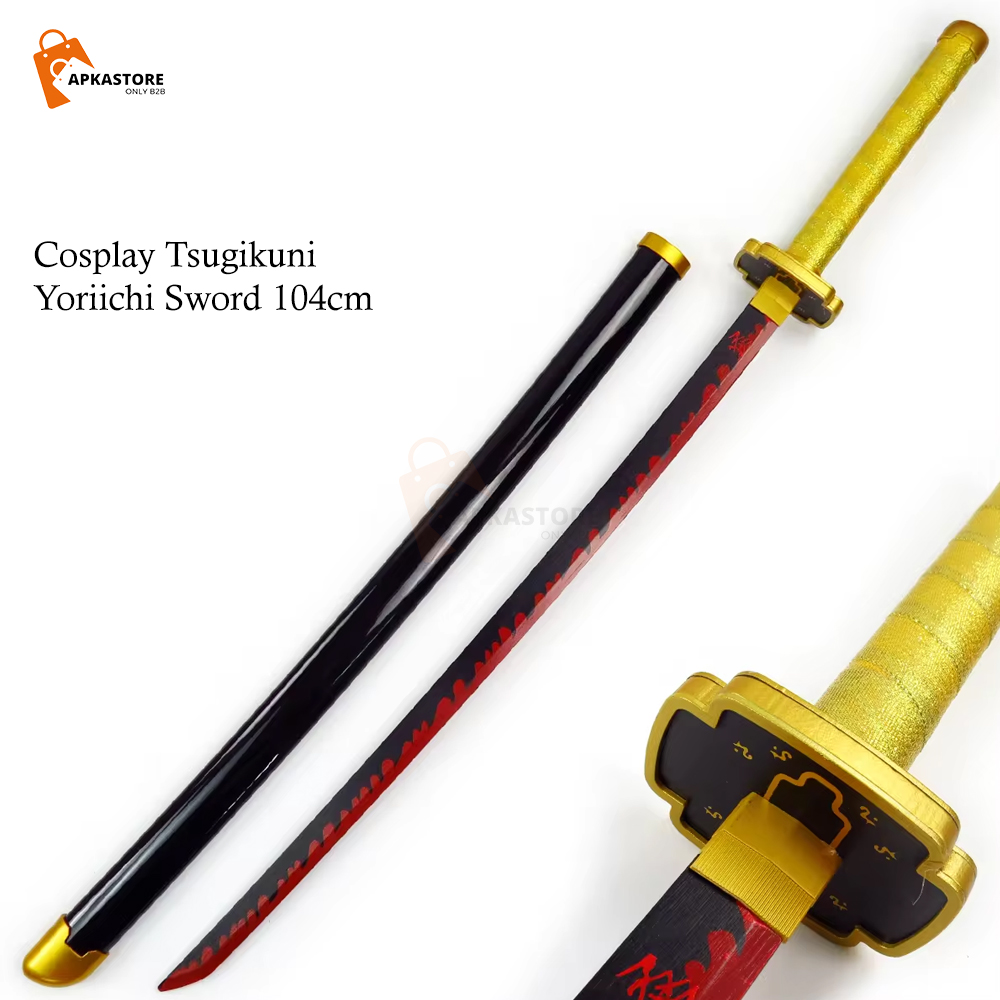 エディ　TITAN Katana ベンチシャツ　サイズ32 （赤6） Cosplay-Tsugikuni-Yoriichi-