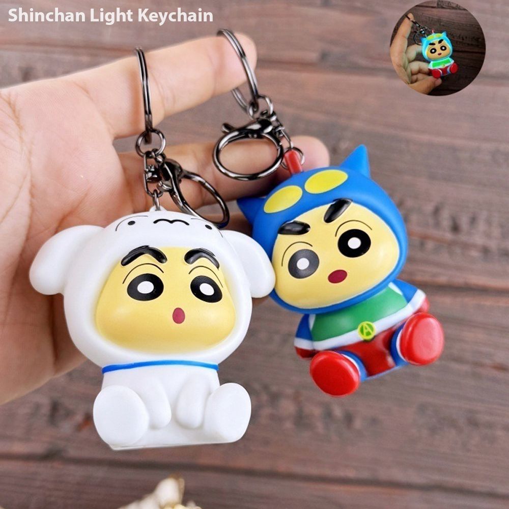 Shinchan Cute Light Keychains (Pack of 12pcs) 85/- Per Piece