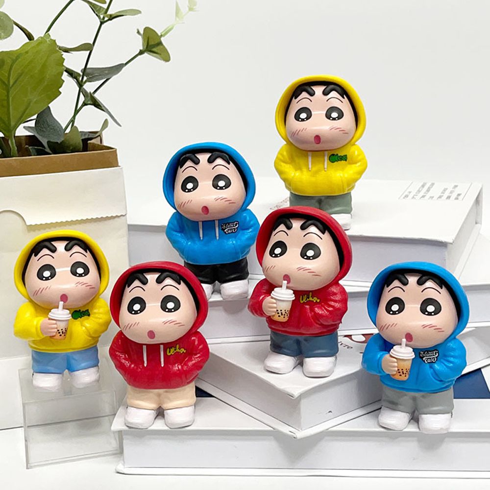 Shinchan With Hoodie Standing 9cm (Set Of 6pcs) – Apkastore Wholesaler
